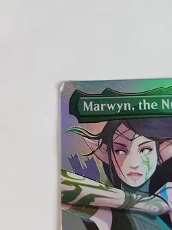Marwyn, the Nurturer (Rainbow Foil) Secret Lair Drop Foil - Corner Damage - Image 2