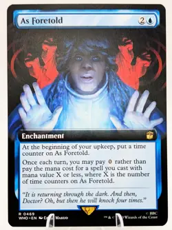 As Foretold (Extended Art) #469 Doctor Who Collector's Edition Rare NM - Image 1