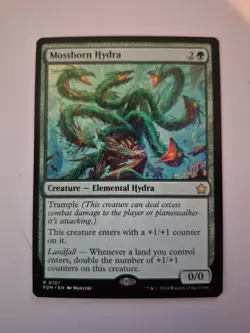 1x Mossborn Hydra - Foundations (FDN) - EN R 0107 NM x1 - Image 1