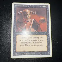 Magic the Gathering - Demonic Tutor - Revised - LP/MP - Image 1