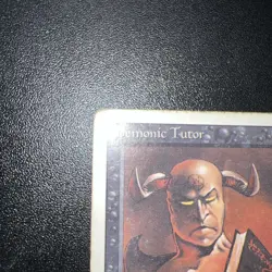 Magic the Gathering - Demonic Tutor - Revised - LP/MP - Image 3