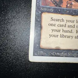 Magic the Gathering - Demonic Tutor - Revised - LP/MP - Image 5