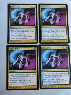 4 Pilfered Plans 4x x4 - NM/LP - Dragon's Maze 🐝 - Image 1
