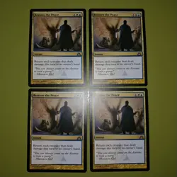 Restore the Peace x4 Dragon's Maze 4x Playset Magic the Gathering MTG - Image 1
