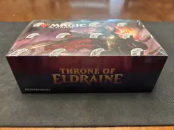 MTG Throne Of Eldraine Sealed Booster Box Brand New Factory Sealed - Image 1