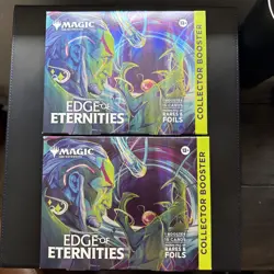 Magic The Gathering Edge Of Eternities Collector Booster Pack SET OF 2 - Image 1