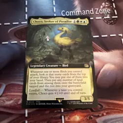 Choco, Seeker of Paradise 479 Foil Extended Art Final Fantasy FIN MTG - Image 1