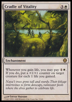 MTG: Cradle of Vitality - Shards of Alara - Magic Card - Image 1