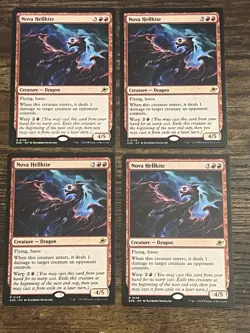 4x Nova Hellkite - Edge of Eternities (EOE) - EN R 0148 - Image 1