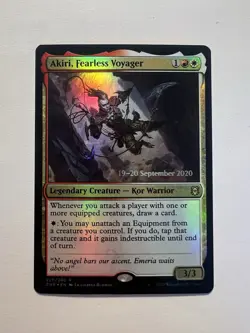 Akiri, Fearless Voyager - FOIL PROMO Prerelease - MTG Zendikar Rising - NM - Image 1