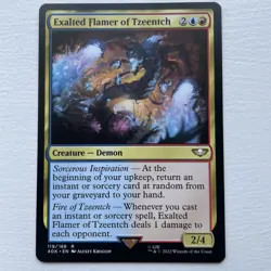 Exalted Flamer of Tzeentch - Warhammer 40K Commander (MTG) NM - Image 1