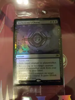 Archenemy's Charm PRERELEASE Foil MTG Edge Of Eternities 0088 - Image 1