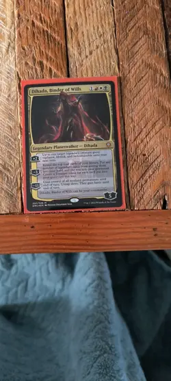 Dihada Commander MTG Dominaria United Card NM Condition. - Image 2