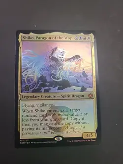 Shiko, Paragon of the Way Tarkir: Dragonstorm Prerelease Foil Promo - Image 1
