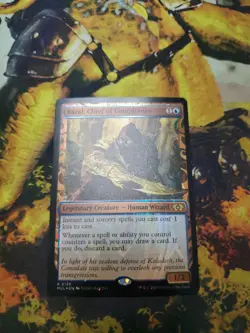 MTG Baral, Chief of Compliance (Halo Foil) Rare MOM MTG Multiverse Legends - Image 1