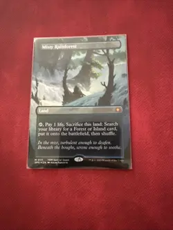 Misty Rainforest (Borderless) Special Guests Mythic Foil #0111 - Image 1