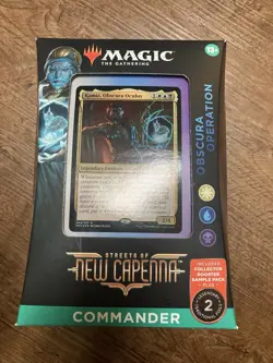 Obscura Operation Deck ~ Commander: Streets Of New Capenna ~ MTG Sealed - Image 1