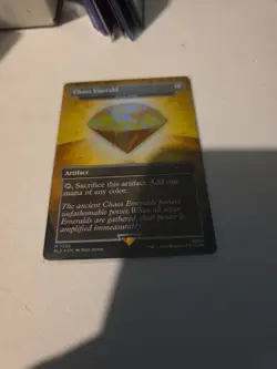 Chaos Emerald Lotus Petal - Yellow 7035- Sonic Secret Lair - Magic The Gathering - Image 1