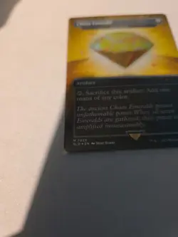 Chaos Emerald Lotus Petal - Yellow 7035- Sonic Secret Lair - Magic The Gathering - Image 2