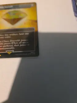 Chaos Emerald Lotus Petal - Yellow 7035- Sonic Secret Lair - Magic The Gathering - Image 3
