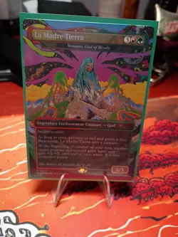 La Madre Tierra - Xenagos, God of Revels (2061) Secret Lair Drop Rainbow Foil - Image 1