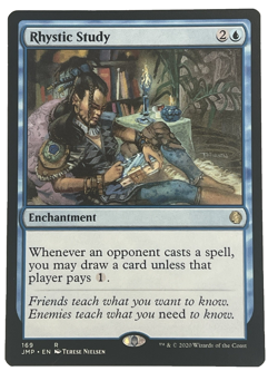 Rhystic Study - MTG - (Jumpstart 2022) #169 - NM - Image 1