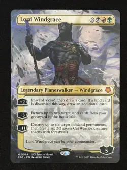 1x MTG Lord Windgrace (Borderless) - Special Guests (SPG) (LCI) #14 - Magic - Image 1