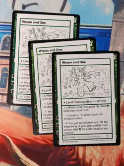 Wrenn and One Mystery Booster 2 Playtest Cards Magic MTG MB2 - Image 2