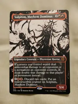 Solphim, Mayhem Dominus (Showcase) Phyrexia: All Will Be One Regular - Image 1
