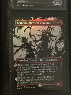 Solphim, Mayhem Dominus (Showcase) Phyrexia: All Will Be One Regular - Image 1