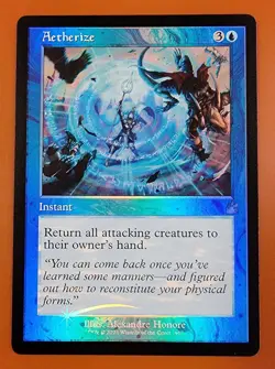 1x Aetherize | FOIL Retro | Ravnica Remastered | MTG Magic Cards - Image 1