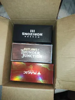 3x MtG Empty card storage Boxes (various Sets) - Image 2