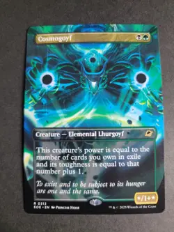 Cosmogoyf (Borderless) Rare MTG Edge of Eternities - Image 1