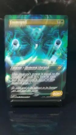 Cosmogoyf (Borderless) Non-Foil x1 # - Edge of Eternities (EOE) - Image 1