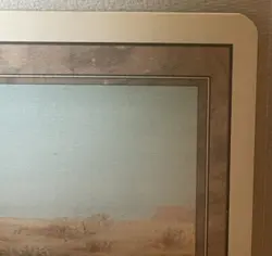 1994 Magic The Gathering MTG Scrubland Revised Edition Dual Land - Image 3