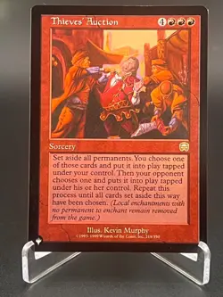 Thieves' Auction (Regular, #218, NM) The List Reprints (LIST), MTG - Image 1