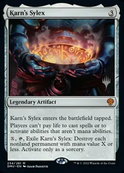 1 x Karn's Sylex - Promo Pack - Dominaria United - NM-Mint - MTG - Image 1