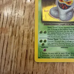 Pokemon TCG - Dark Arbok 2/82 - Date Error 1999-23000 - Team Rocket Holo Rare NM - Image 5