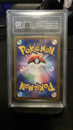 2023 POKEMON JAPANESE #349/190 CHARIZARD EX SPECIAL ART RARE TAG 10 GEM MINT - Image 2