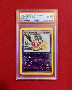 Pokemon 2001 Southern Islands Promo Slowking Holo Card 14/18 PSA 6 - Image 1