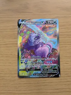 Pokemon TCG Galarian Slowking V 179/198 Chilling Reign Alternate Art Card NM - Image 1