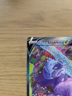 Pokemon TCG Galarian Slowking V 179/198 Chilling Reign Alternate Art Card NM - Image 2