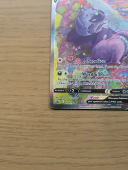 Pokemon TCG Galarian Slowking V 179/198 Chilling Reign Alternate Art Card NM - Image 4