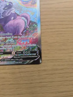 Pokemon TCG Galarian Slowking V 179/198 Chilling Reign Alternate Art Card NM - Image 5