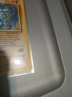 Pokemon Machamp Base Set 8/102 Holo 1st Edition Rare TCG Card - Image 5