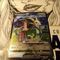 Pokemon TCG Serperior V TG13/TG30 Full Art Silver Tempest Holo Ultra Rare Mint - Image 2