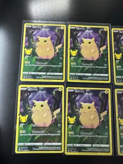 Pokemon TCG Celebrations Pikachu 005/025 Lot of 10 Full Art. - Image 2