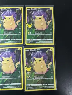 Pokemon TCG Celebrations Pikachu 005/025 Lot of 10 Full Art. - Image 4