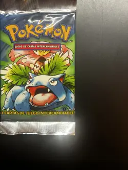 BASE SET 1ST EDITION BOOSTER PACK SPANISH light Pokemon Venusaur No Psa Bgs - Image 2