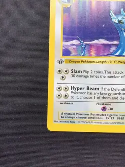 Pokemon Cards: Base Set 1st Edition Rare: Dragonair 18/102 - Image 5